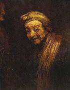 Rembrandt Peale Selbstportrat mit Malstock oil painting artist
